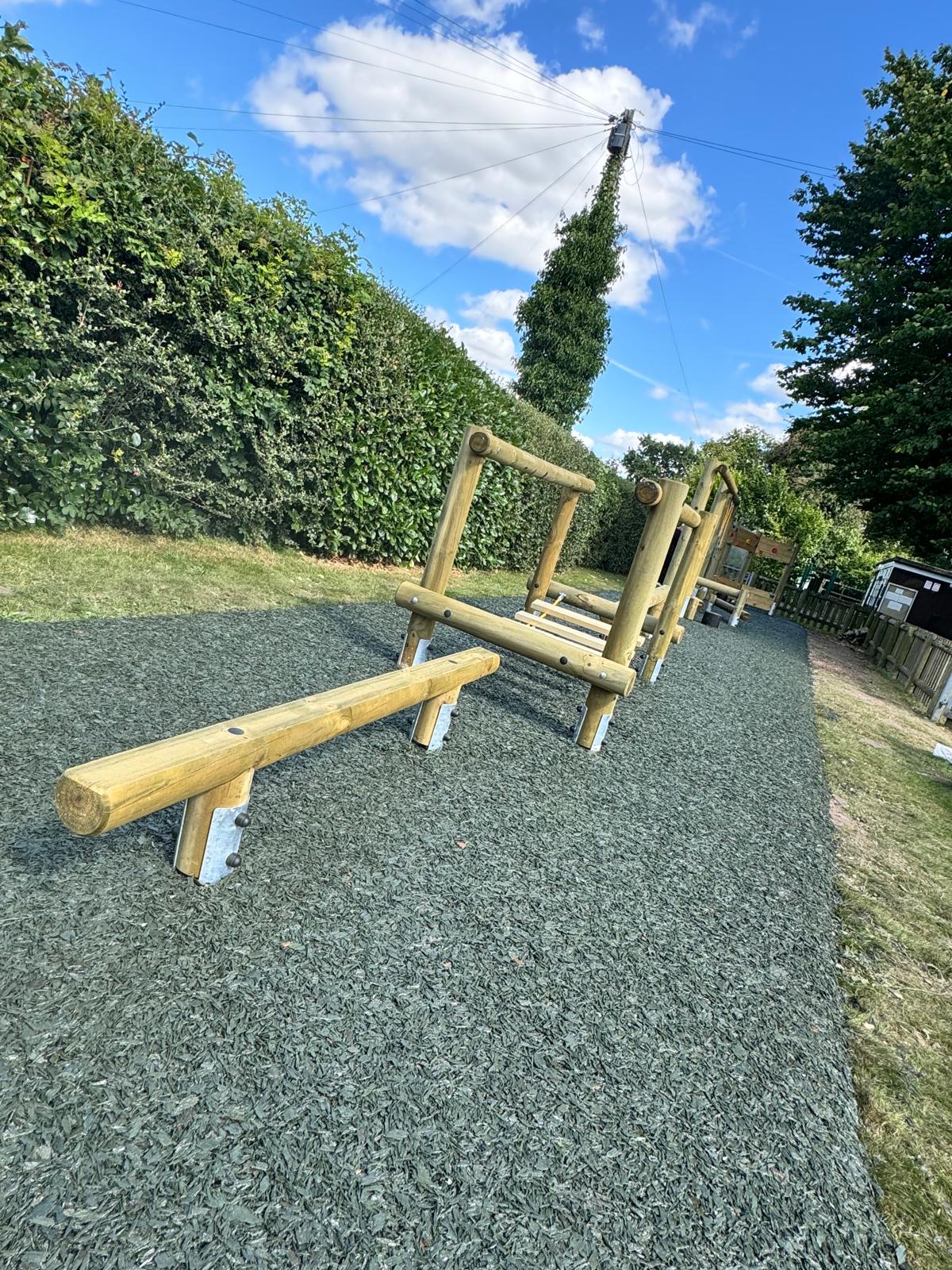 Bonded Rubber Mulch at Woodland Infants School, West Midlands