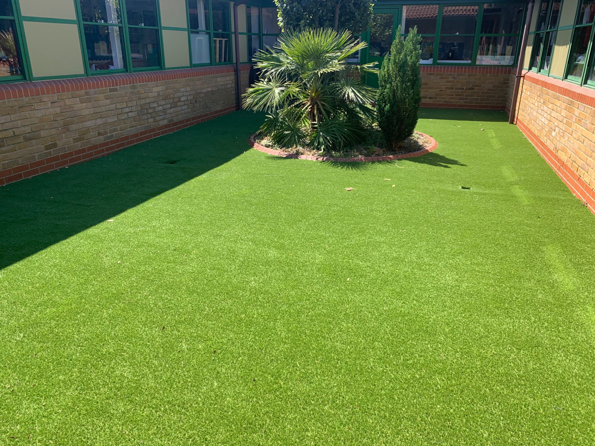 Artificial Grass at Cranborne Primary School, Hertfordshire
